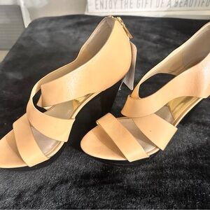 Michael Kors Peach and Black Heels